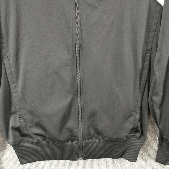 Nike Men's Full Zip Track Jacket Black Small Solid Eagles #4 Training Pockets - Picture 6 of 15